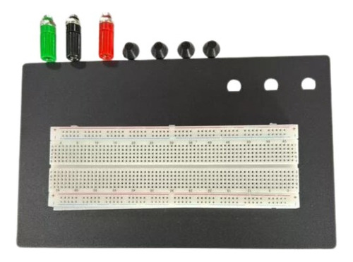 Protoboard 830 Pontos Com Base Metalica