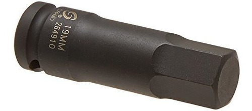 Sunex 264910 12inch Drive 19mm Hex Impact Socket