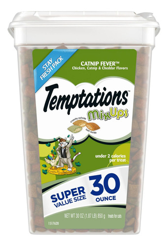 Temptations Mixups Catnip Fever Flavor Crunchy And Soft Cat