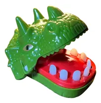 Comprar Mini Dinosaurio Articulado Finger Biting Dino Triceratops
