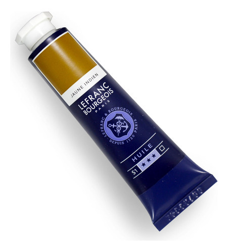 Tinta Óleo Fine Lefranc & Bourgeois 40ml Cor 212 Indian Yellow