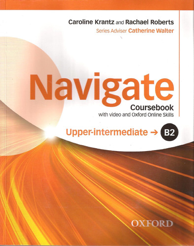 Navigate Upper Intermediate B2 -  St`s W/dvd & Online Skills