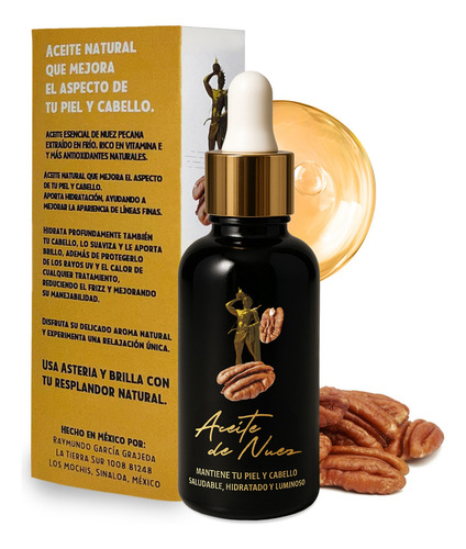 Aceite Para Cabello Y Skin Care - Serum Con Aceite De Nuez