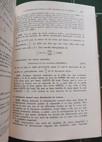 Introducción A La Estadística Matemática - G. Undy Yule (Usado)