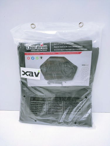 Imagen 2 de 4 de Forro Funda Parrillera Univ 68* Char Broil 5322 Xavi