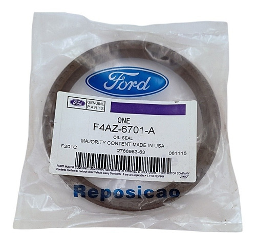 Estopera Cigueñal Trasera Ford Fusion 3.0 2007 2008 2009