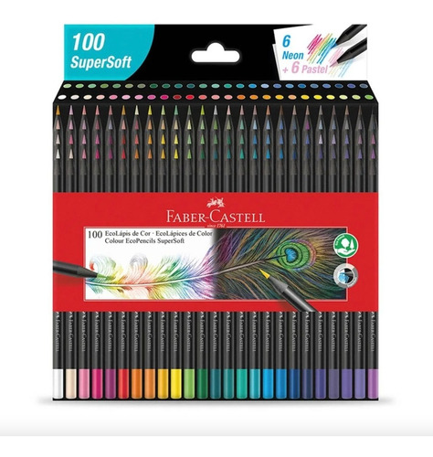 Colores Faber Castell Supersoft X100