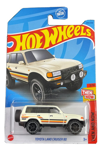 Hot Wheels Camioneta Toyota Land Cruiser 80 + Obsequio