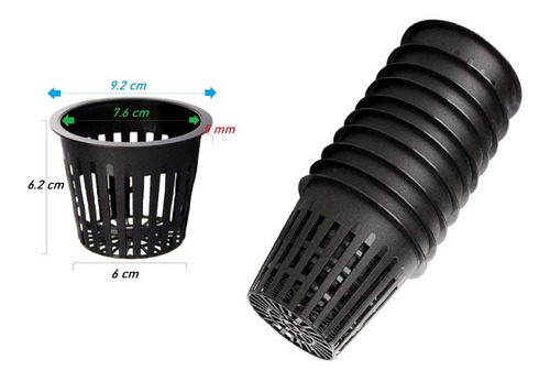 20 Canastillas Para Hidroponia 3 Pulgadas