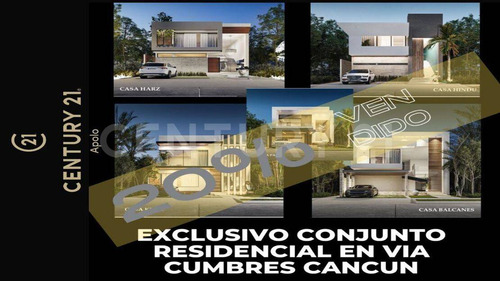 Casa En Venta En Residencial Vía Cumbres, Cancún