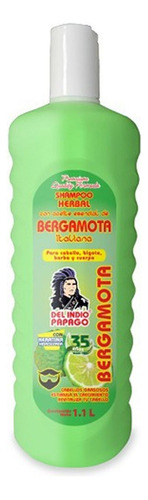 Shampoo Con Aceite De Bergamota Italiana 1.1 Lt Indio Papago