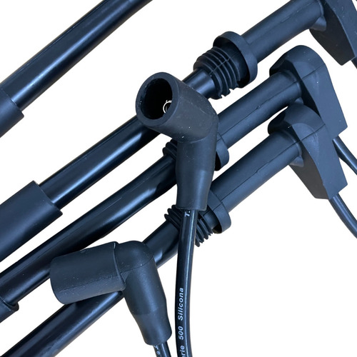Imagen 4 de 8 de Cable De Bujia Chery Face 437 7mm 1.3 16v Silicona Mod A1