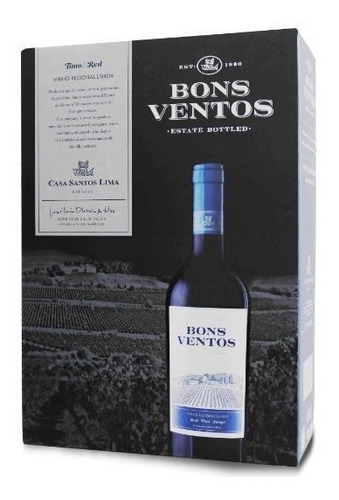 Vinho Português Quinta De Bons Ventos Bag In Box Tinto 3l