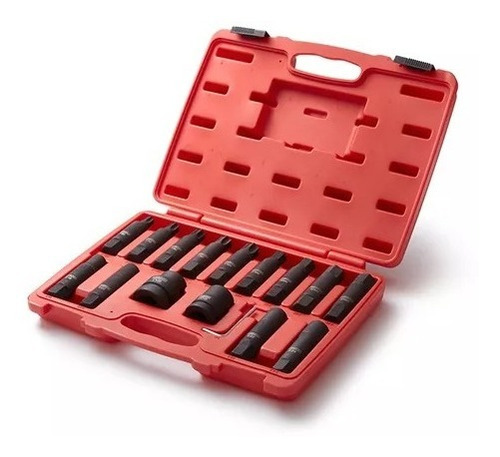 Juego Bocallave 1 Y 3/4 X 16 Piezas Alto Impacto Bremen 5911