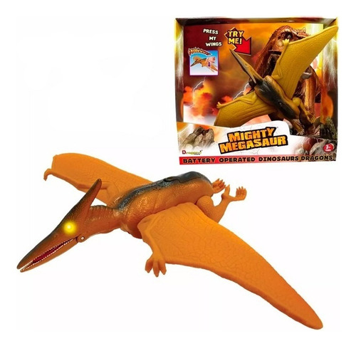 Megasaurio Pteranodonte Mediano 16901 Color Marrón