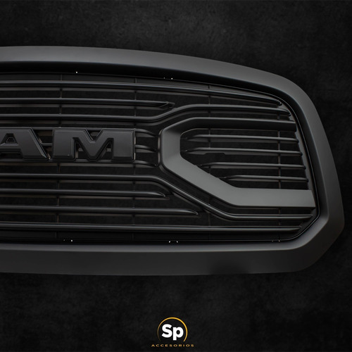 Imagen 5 de 10 de Parrilla Letra Led Dodge Ram 2013-2019 Lujo Nueva Edicion Es