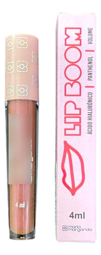 Gloss De Volume Labial Lip Boom - Maria Margarida Acabamento Brilhante Cor Make De Bonita