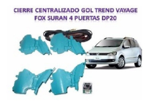 Cierre Centralizado Vw Gol Trend Voyage Suran Original Dp20!