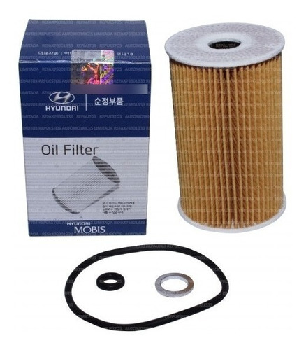 Filtro Aceite Kia Soul 1600 D4fb 16 Valv Diesel 2017 - 2018