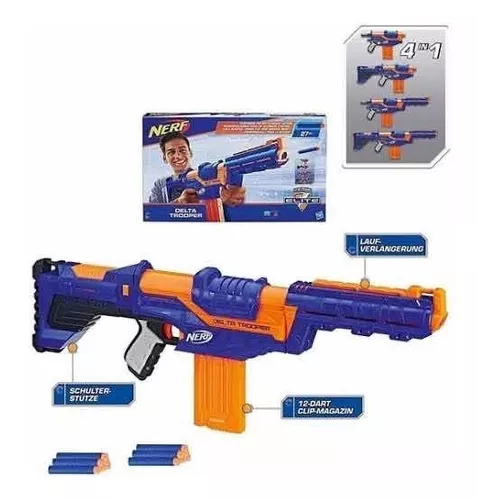 Lançador Nerf - Elite - Delta Trooper - Hasbro - Ri Happy