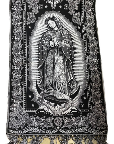 Paquete 2 Rebozo Chalina Chal Mexicano Virgen De Guadalupe