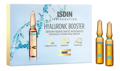 10 Ampollas Hidratantes | Hyaluronic Booster | Isdinceutics