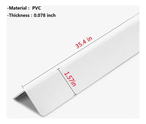 Protector De Esquina De La Pared Apoctsddo, 2 Pcs Authesives
