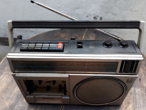 Radio Portátil Usado Toca Fita National Modelo Rx1394 Funcio