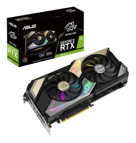 Placa De Video Nvidia Asus Rtx 3070 8gb Gddr6 Gaming Oc 