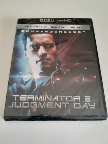 Terminator 2 Judgment Day Blu-ray 4k Nuevo Sellado