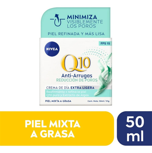 Nivea Facial Antiarrugas Q10 Power Dia Fps15 50gr