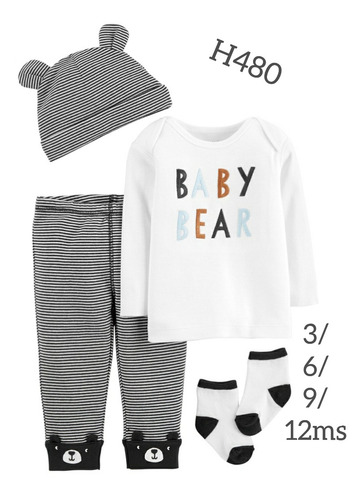 Ropa Carters Bebes Bodys, Conjuntos, Enterizos, 3,6,9,12,18,