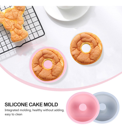 Molde De Silicona Para Hornear Rosquillas Con Dibujos Animad