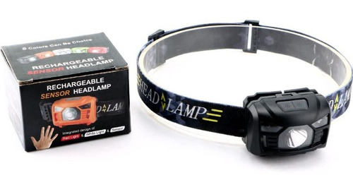 Imagen 4 de 7 de Mini Linterna Frontal Led Recargable Por Usb, Luz De Cabeza