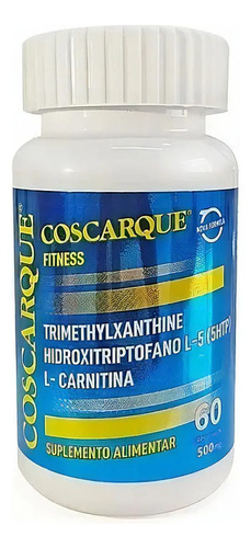 Coscarque Fitness 500 Mg Com 60 Cáp Oferta Original