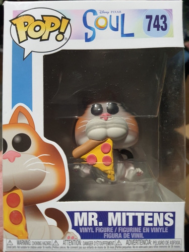 Funko Pop Mr Mittens Soul Pixar (Usado)