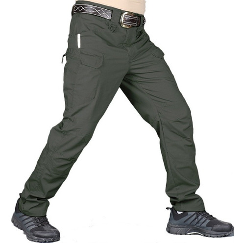 Pantalones Tácticos Militares Impermeables Ix9 Camuflaje [u]