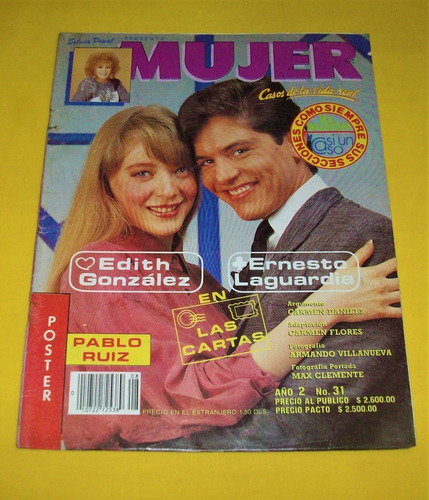Edith Gonzalez Revista Mujer Ernesto Laguardia Pablo Ruiz