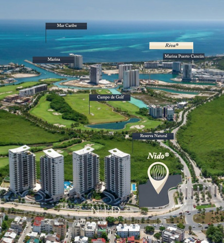 Imagen 2 de 10 de Oficinas En Venta En Nido Puerto Cancún