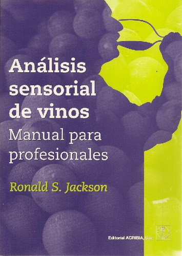 Libro Análisis Sensorial De Vinos De Ronald S. Jackson