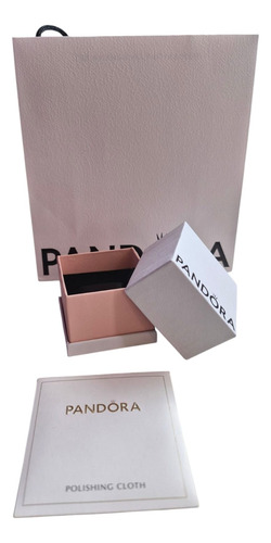 Aretes Pandora Aro Doble Banda En Pave