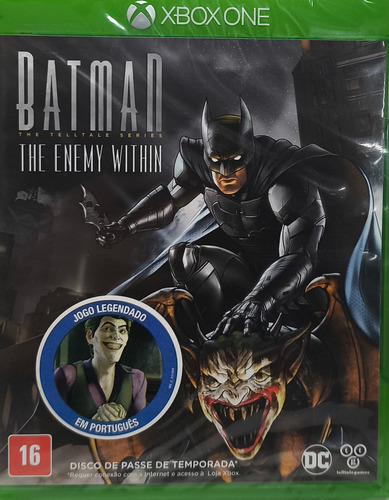 Jogo Batman The Enemy Within Xbox One Novo Lacrado