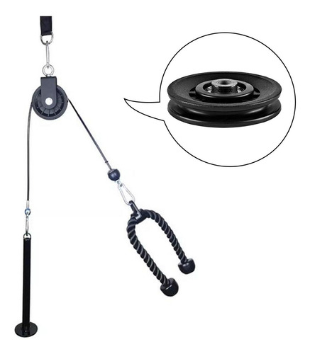 Para Polia De Rolamento Para Exercícios Físicos, Peças De