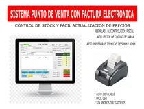 Comprar Sistema Factura Electrónica Afip. + Impresora Térmica Ticket
