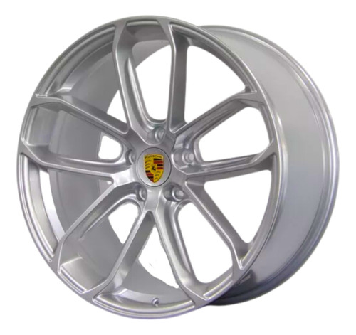 04 Rodas Aro 22 Porsche Cayenne 2023 Prata