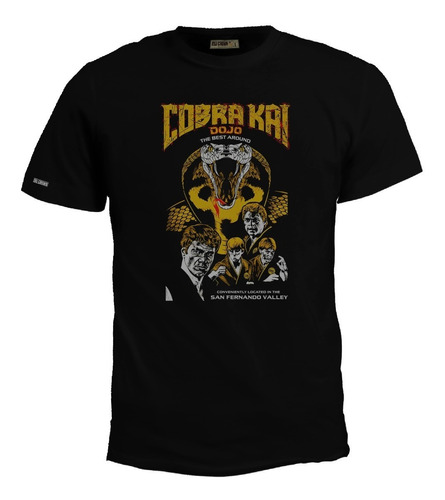 Camiseta 2xl - 3xl Cobra Kai Dojo San Fernando Valley Zxb