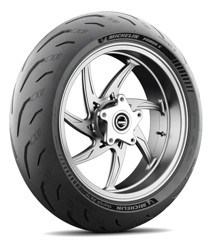 Pneu Moto Michelin Power 6 Traseiro 190/50 Zr17 (73 W) Tl