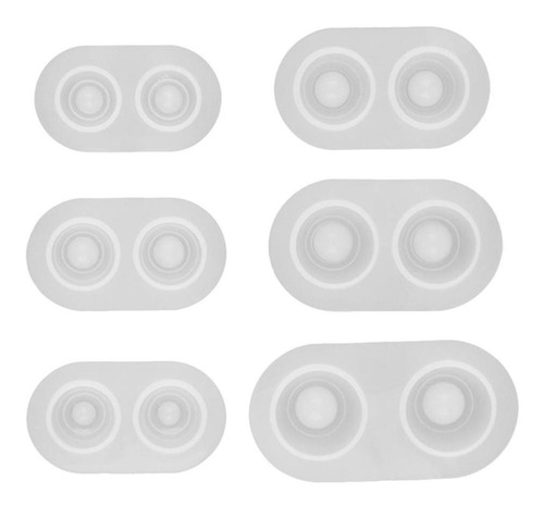 2 Moldes Para Ojos De Muñeca, Moldes Para Ojos De