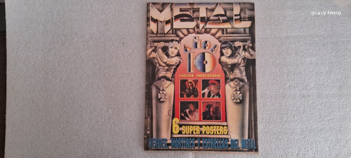 Metal. 10°aniversario Con 6 Super Posters