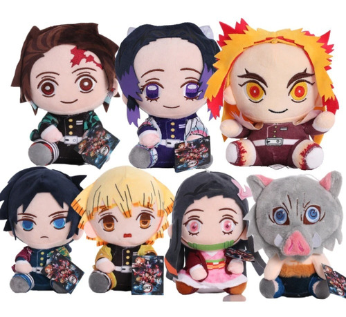 Peluche Demon Slayer Nezuko Tanjiro Kimetsu No Yaiba Set